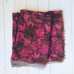 Cashwool wide felted itAlian shawl